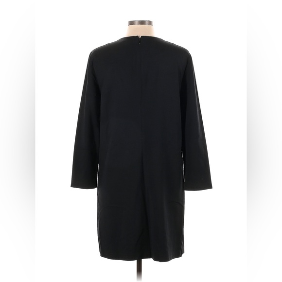 Theory long sleeve wool shift dress - Picture 2 of 4